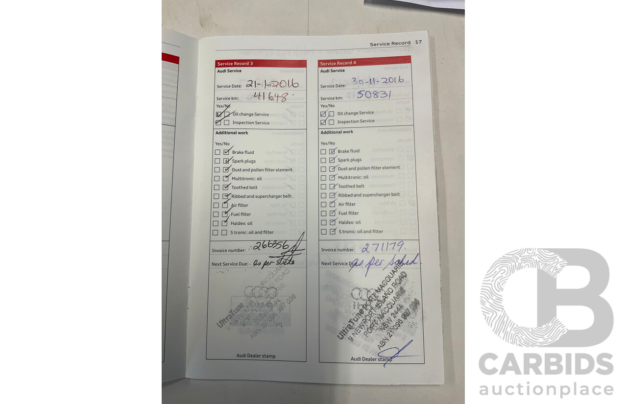 5/2013 Audi A4 1.8 TFSI B8 (8K) MY13 4d Sedan Moonlight Blue Metallic Turbo 1.8L