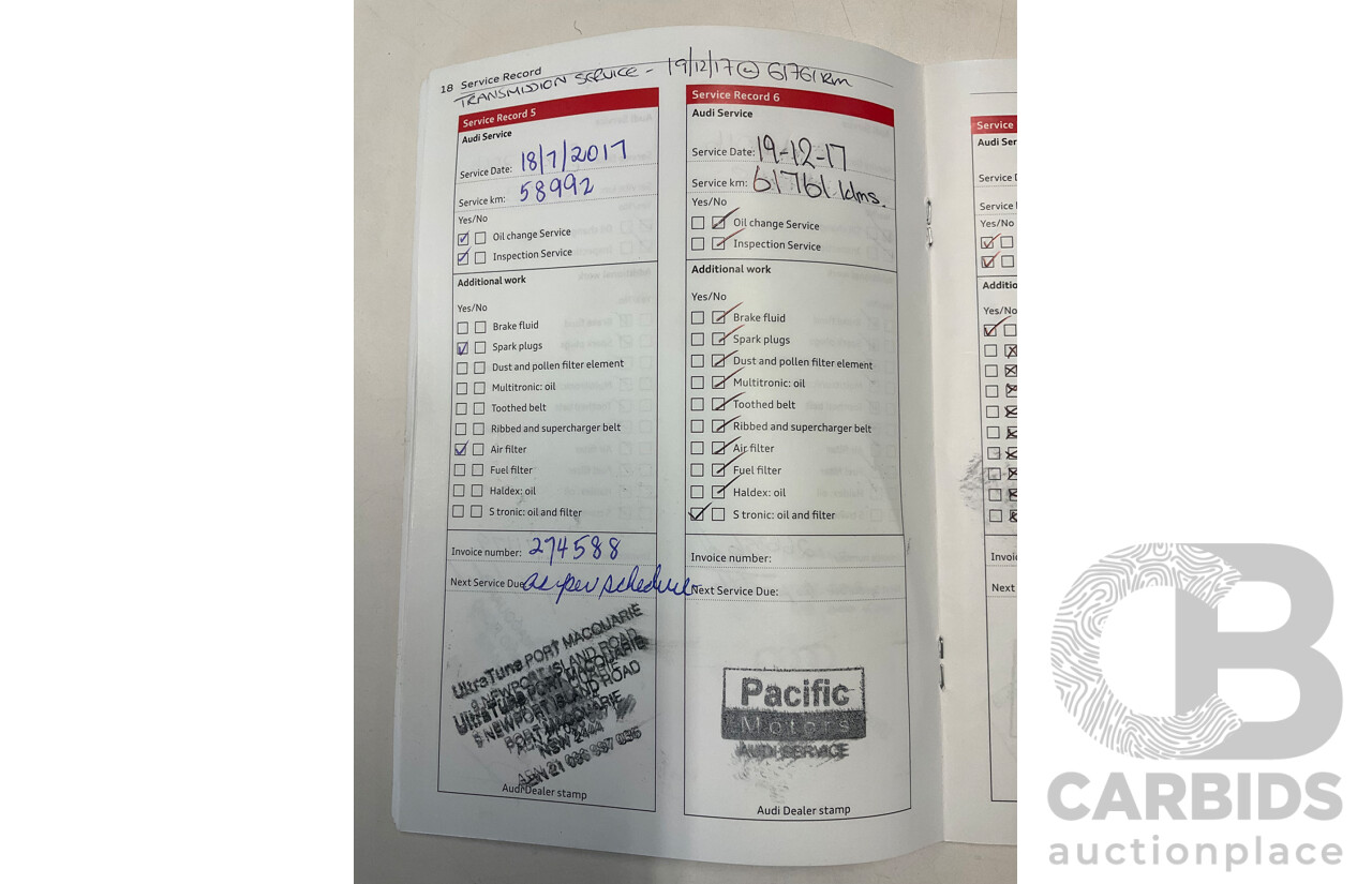 5/2013 Audi A4 1.8 TFSI B8 (8K) MY13 4d Sedan Moonlight Blue Metallic Turbo 1.8L