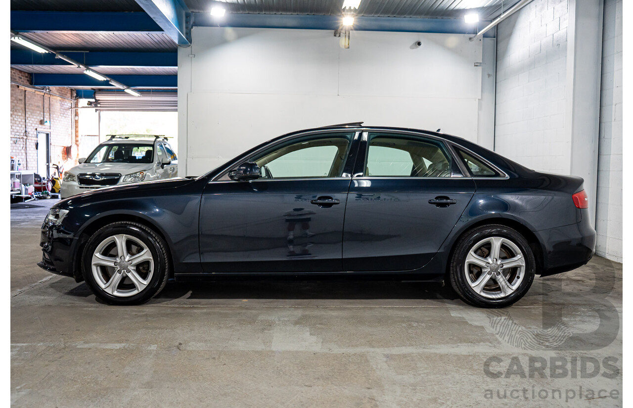 5/2013 Audi A4 1.8 TFSI B8 (8K) MY13 4d Sedan Moonlight Blue Metallic Turbo 1.8L