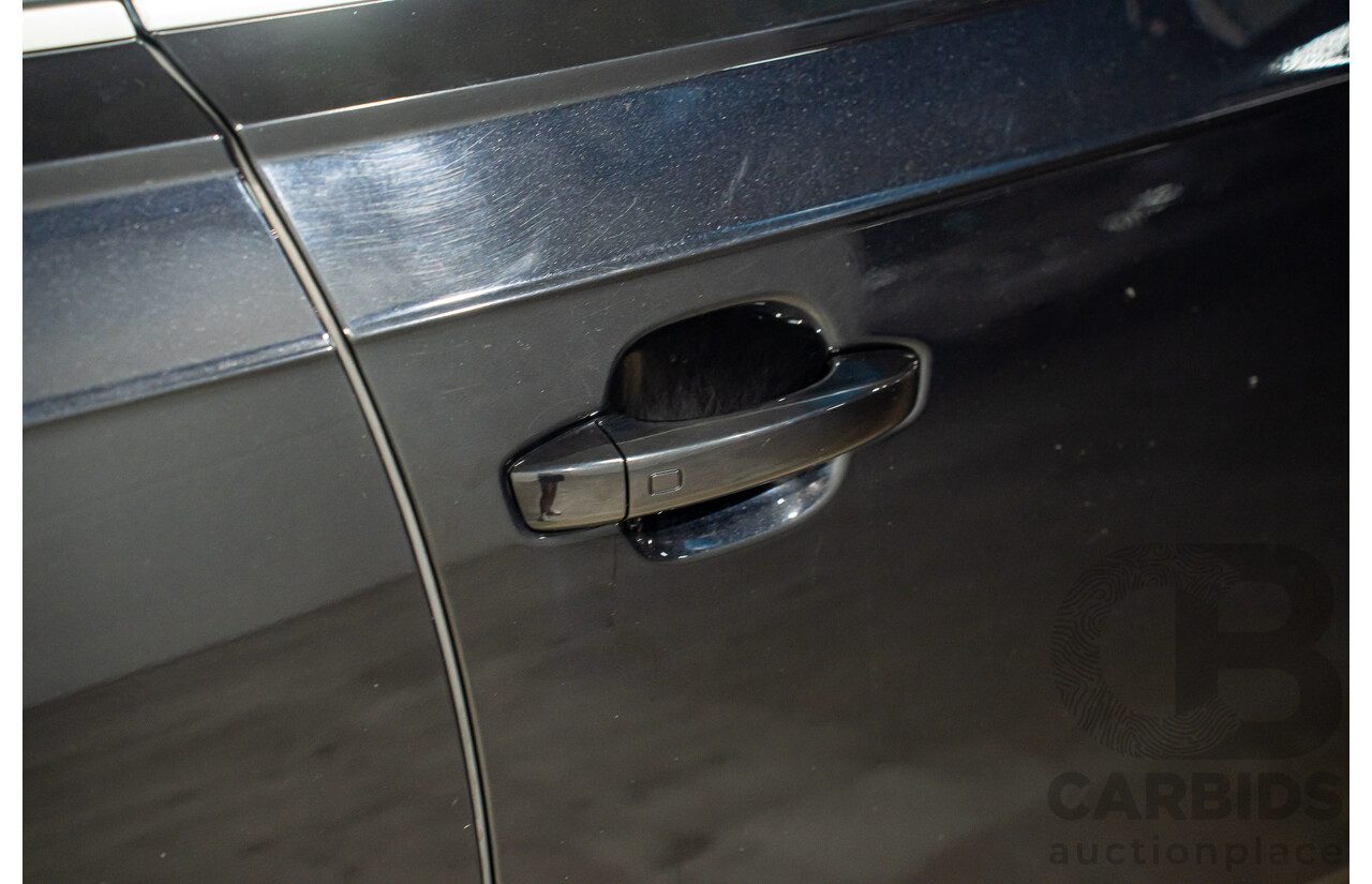 11/2017 Audi Q7 3.0 TDI Quattro (160kW AWD) 4M MY18 4d Wagon Orca Black Metallic Turbo Diesel V6 3.0L