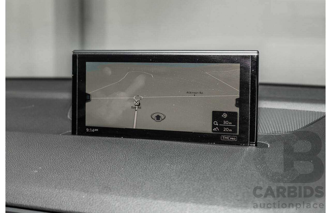 11/2017 Audi Q7 3.0 TDI Quattro (160kW AWD) 4M MY18 4d Wagon Orca Black Metallic Turbo Diesel V6 3.0L