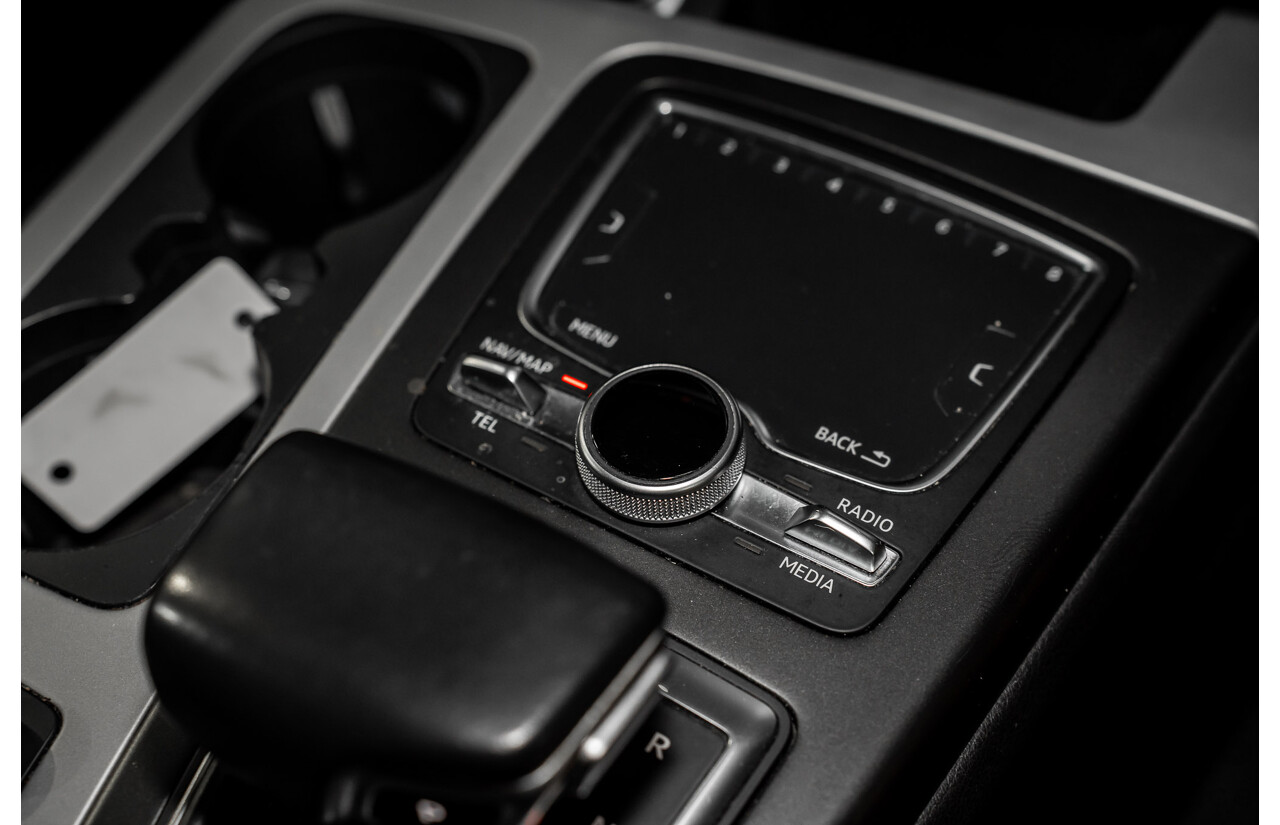 11/2017 Audi Q7 3.0 TDI Quattro (160kW AWD) 4M MY18 4d Wagon Orca Black Metallic Turbo Diesel V6 3.0L