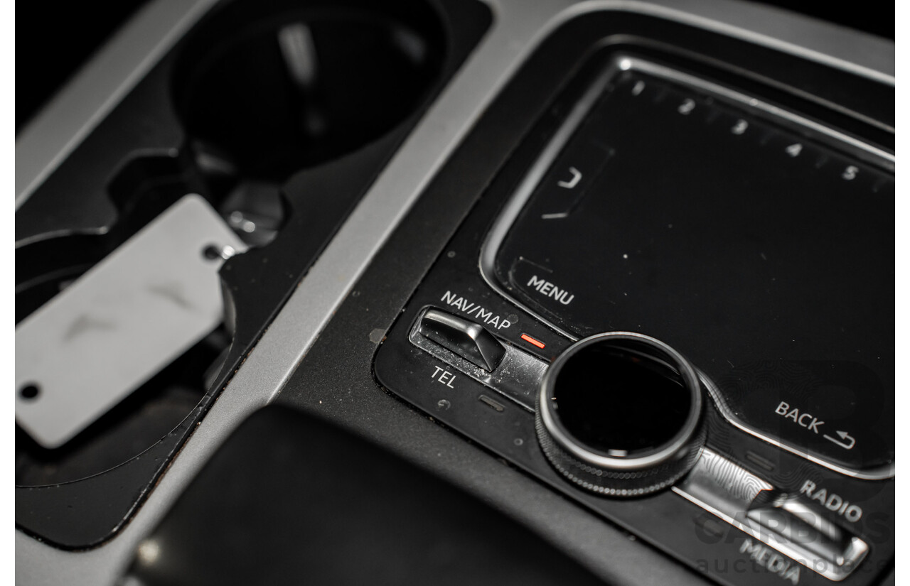 11/2017 Audi Q7 3.0 TDI Quattro (160kW AWD) 4M MY18 4d Wagon Orca Black Metallic Turbo Diesel V6 3.0L