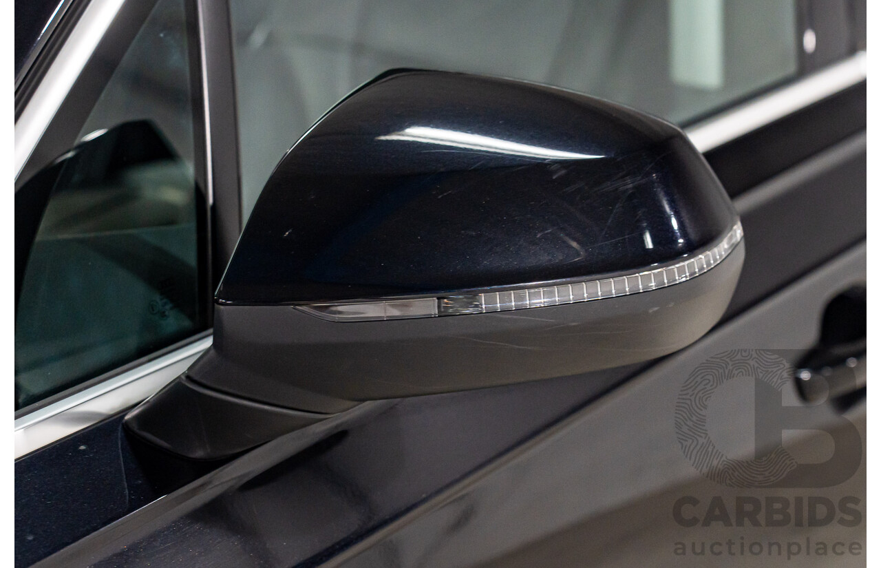 11/2017 Audi Q7 3.0 TDI Quattro (160kW AWD) 4M MY18 4d Wagon Orca Black Metallic Turbo Diesel V6 3.0L