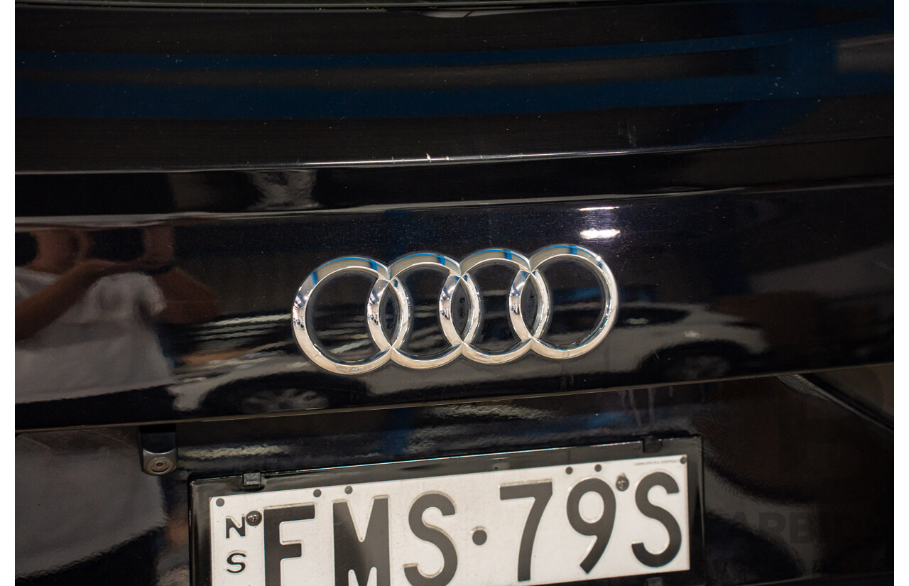 11/2017 Audi Q7 3.0 TDI Quattro (160kW AWD) 4M MY18 4d Wagon Orca Black Metallic Turbo Diesel V6 3.0L