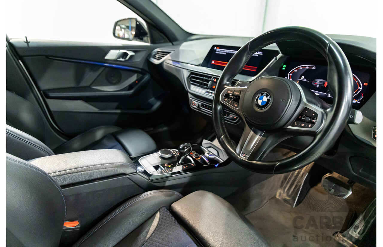 07/2021 Bmw 118i M Sport (FWD) F40 5d Hatchback Alpine White Turbo 1.5L