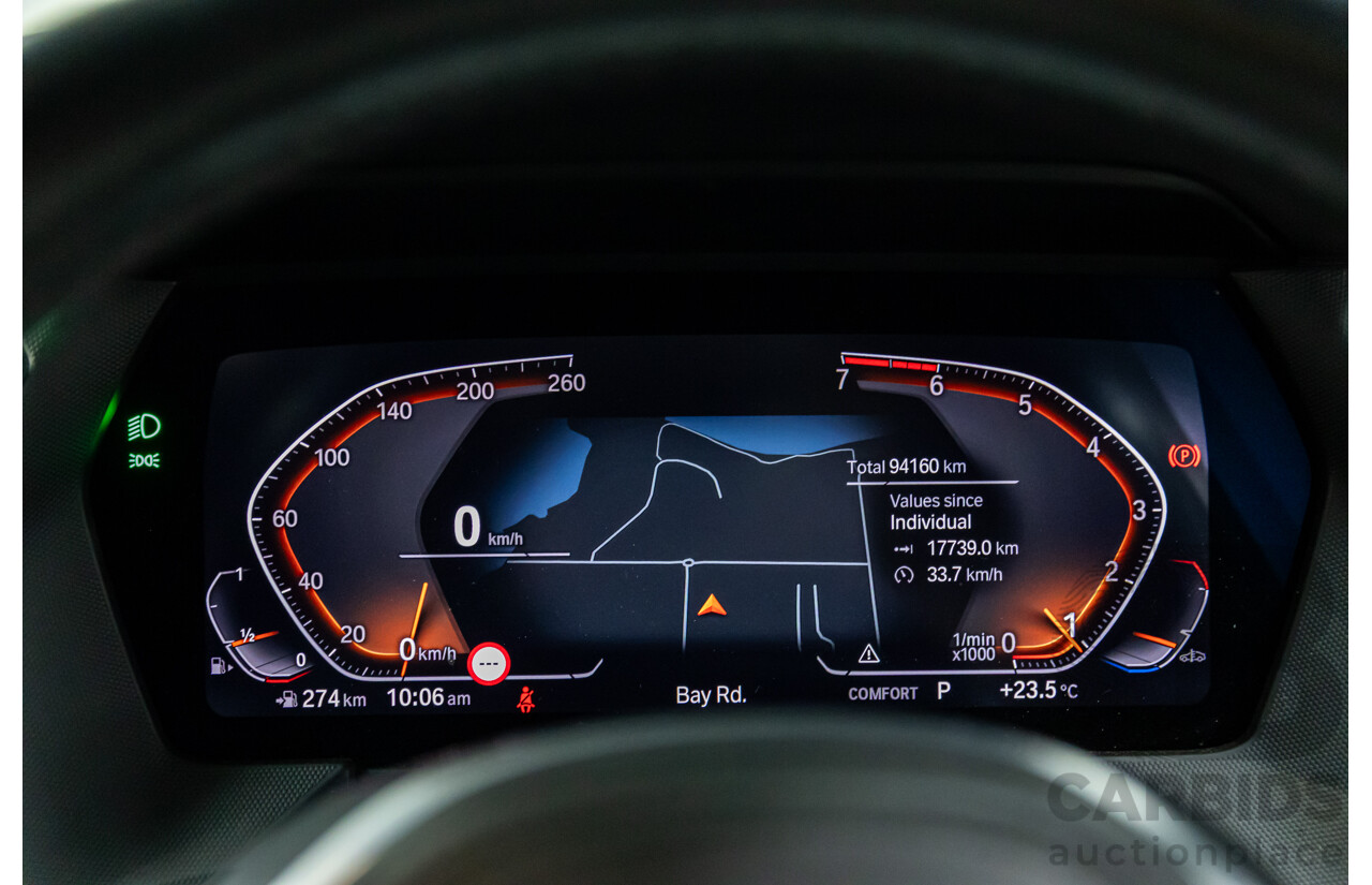 07/2021 Bmw 118i M Sport (FWD) F40 5d Hatchback Alpine White Turbo 1.5L