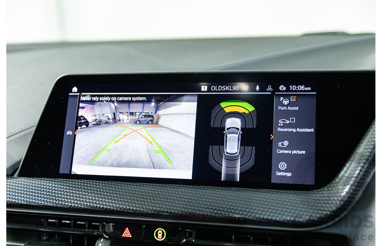 07/2021 Bmw 118i M Sport (FWD) F40 5d Hatchback Alpine White Turbo 1.5L