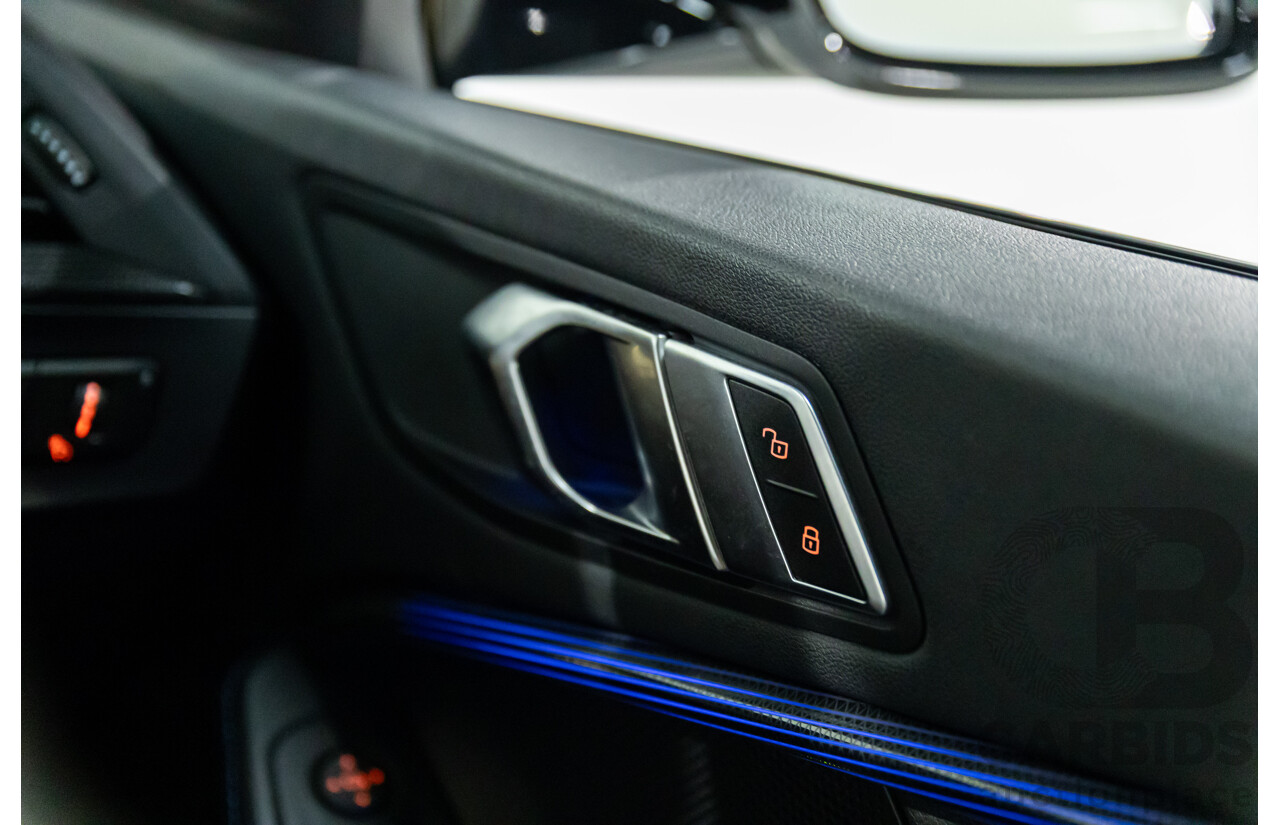 07/2021 Bmw 118i M Sport (FWD) F40 5d Hatchback Alpine White Turbo 1.5L