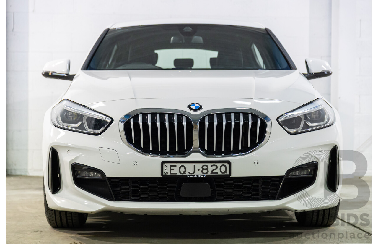 07/2021 Bmw 118i M Sport (FWD) F40 5d Hatchback Alpine White Turbo 1.5L