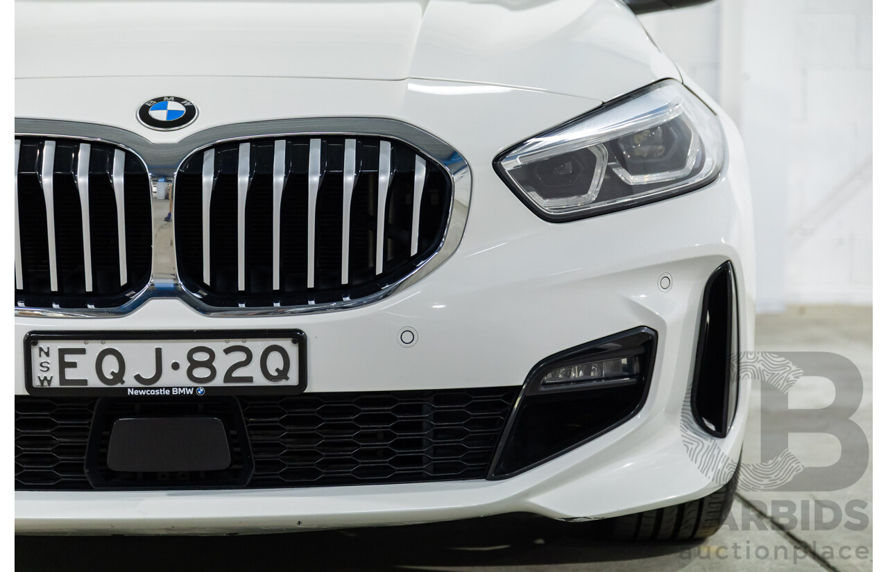 07/2021 Bmw 118i M Sport (FWD) F40 5d Hatchback Alpine White Turbo 1.5L