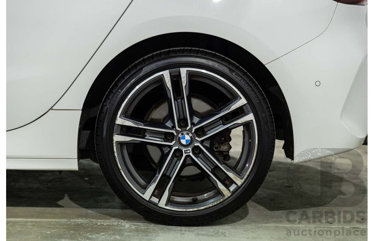 07/2021 Bmw 118i M Sport (FWD) F40 5d Hatchback Alpine White Turbo 1.5L