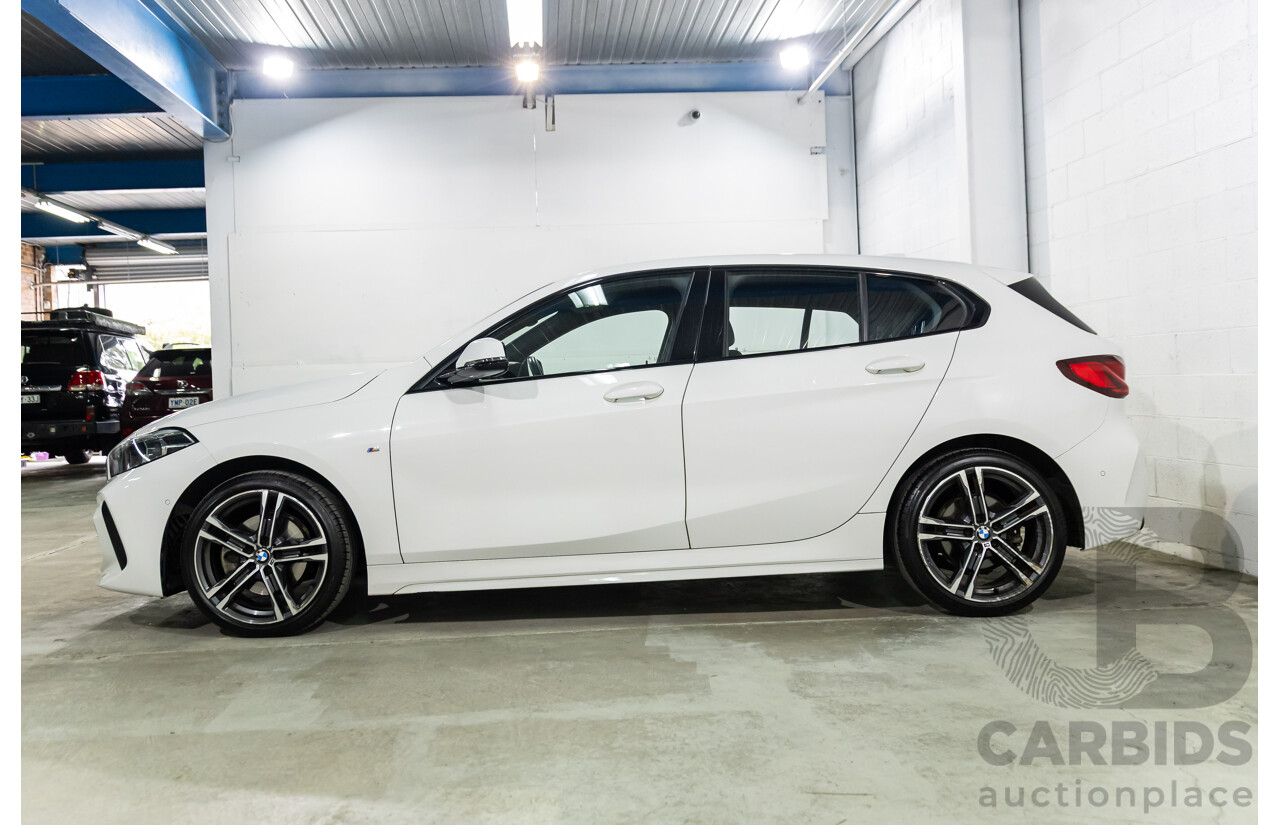 07/2021 Bmw 118i M Sport (FWD) F40 5d Hatchback Alpine White Turbo 1.5L