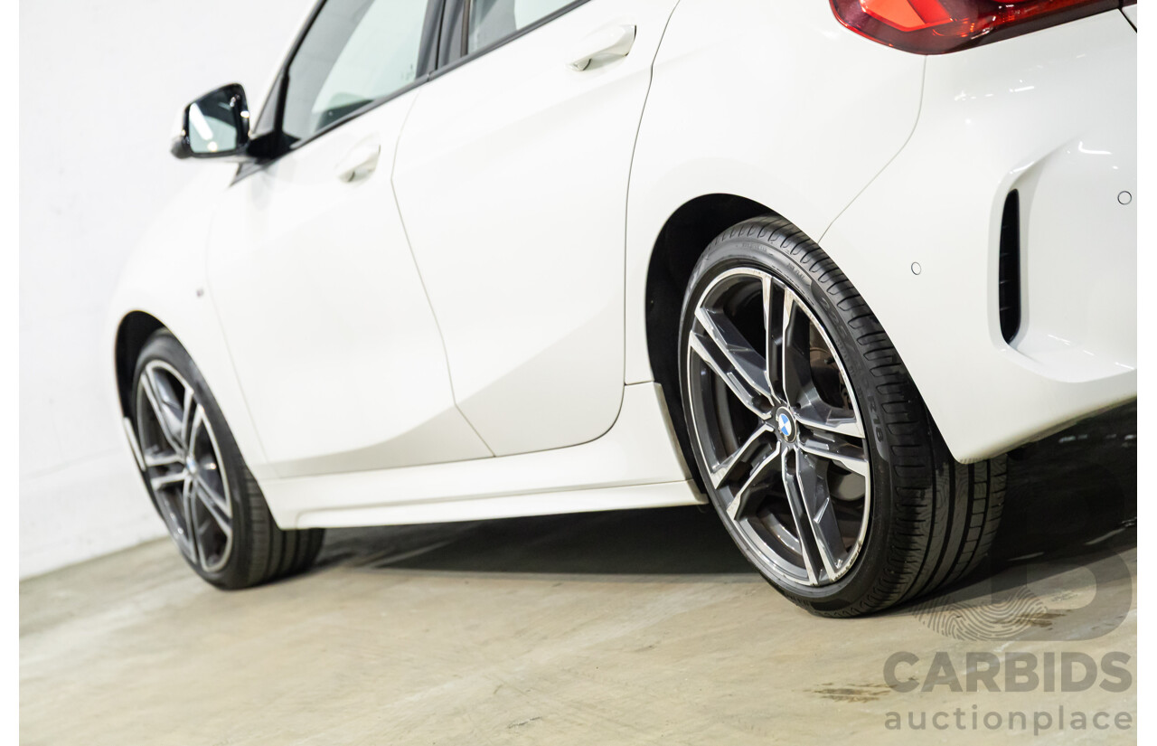 07/2021 Bmw 118i M Sport (FWD) F40 5d Hatchback Alpine White Turbo 1.5L