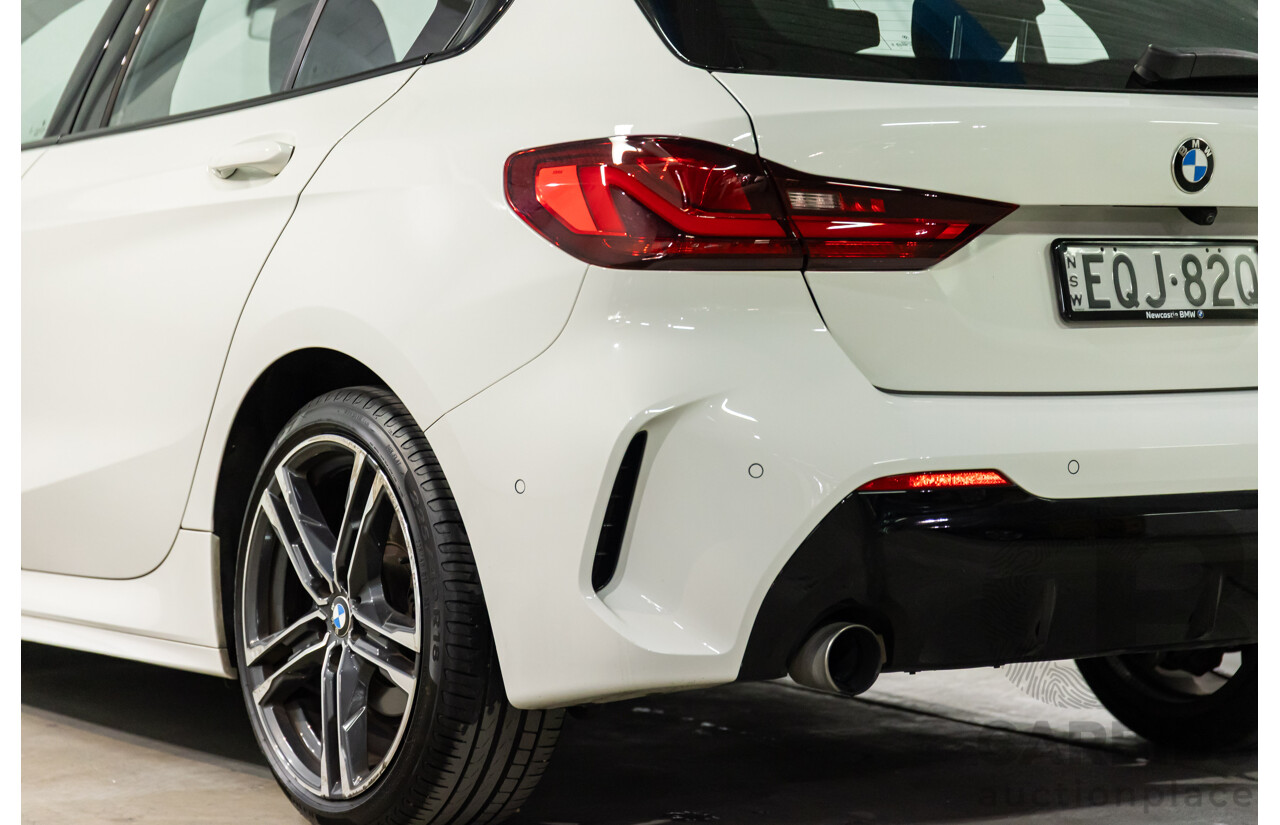 07/2021 Bmw 118i M Sport (FWD) F40 5d Hatchback Alpine White Turbo 1.5L