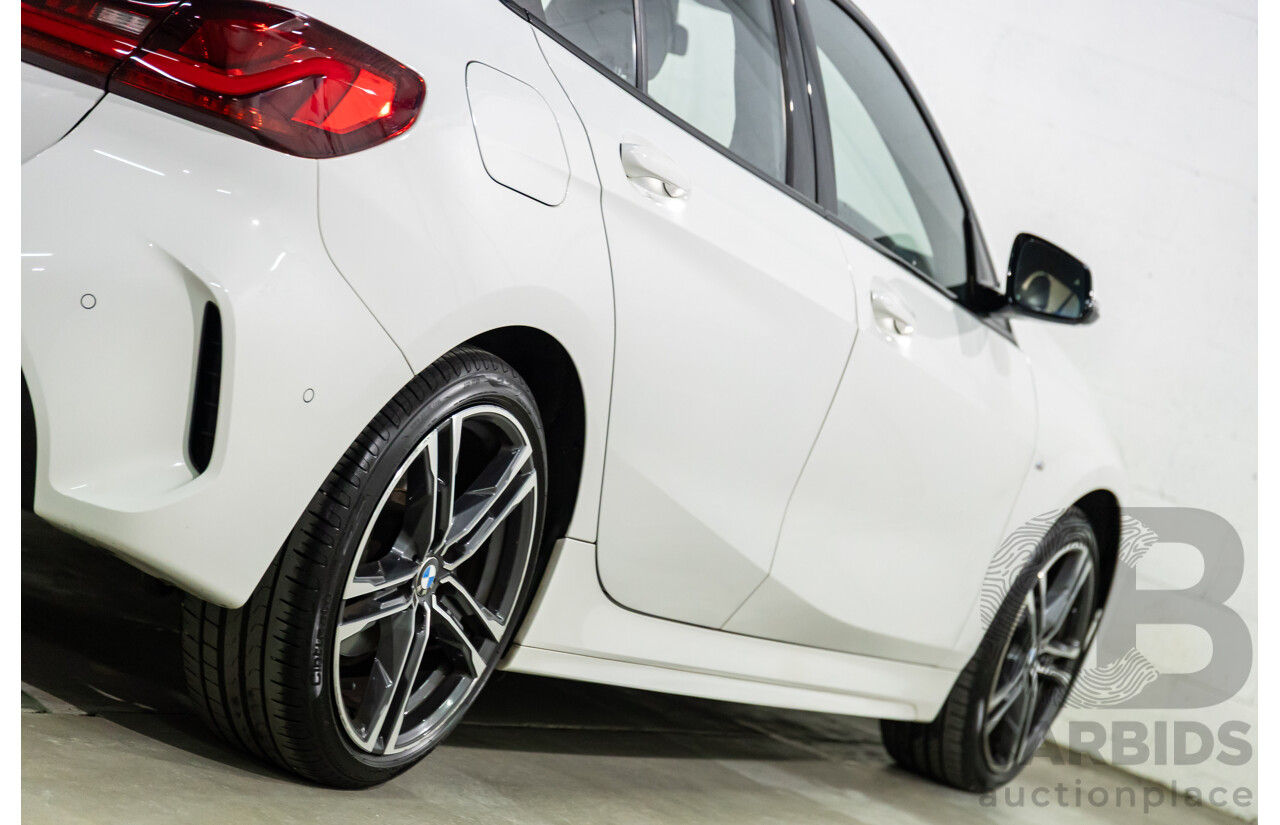 07/2021 Bmw 118i M Sport (FWD) F40 5d Hatchback Alpine White Turbo 1.5L