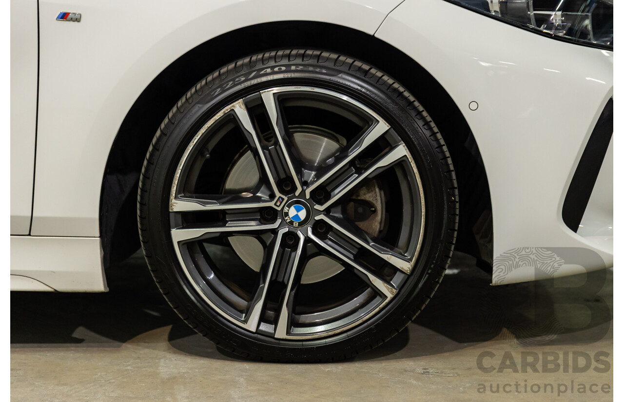 07/2021 Bmw 118i M Sport (FWD) F40 5d Hatchback Alpine White Turbo 1.5L