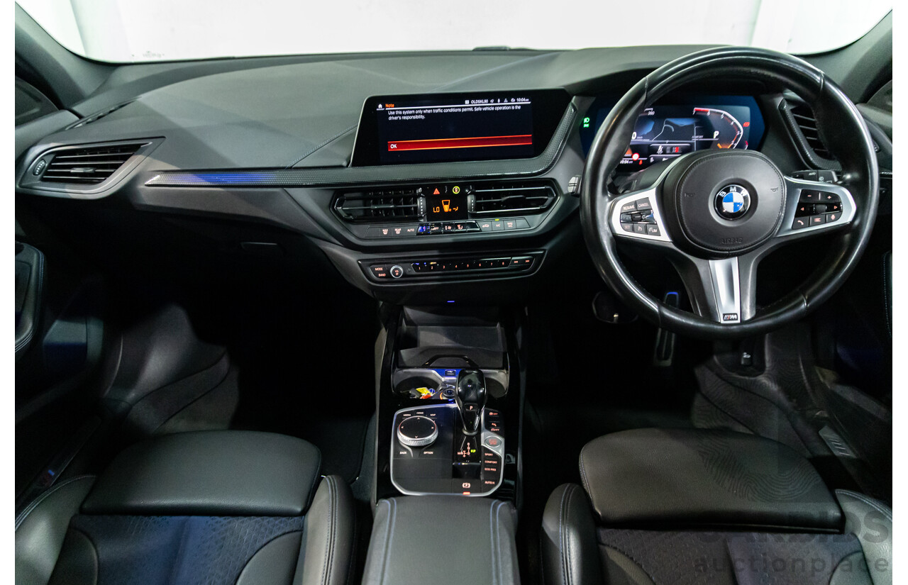 07/2021 Bmw 118i M Sport (FWD) F40 5d Hatchback Alpine White Turbo 1.5L