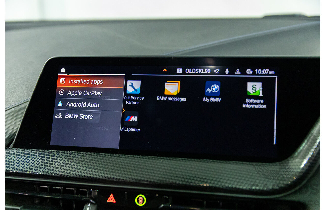 07/2021 Bmw 118i M Sport (FWD) F40 5d Hatchback Alpine White Turbo 1.5L