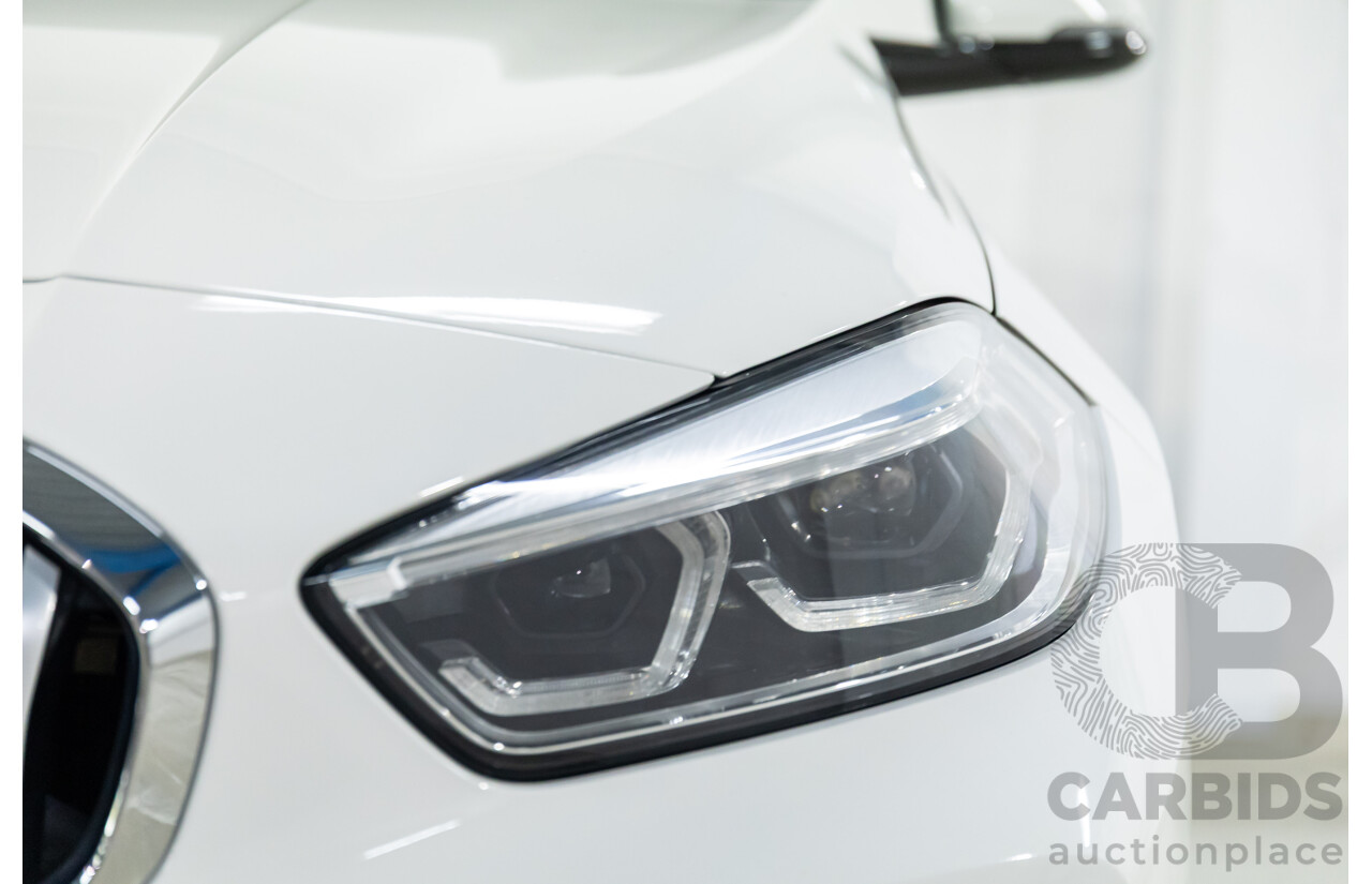 07/2021 Bmw 118i M Sport (FWD) F40 5d Hatchback Alpine White Turbo 1.5L