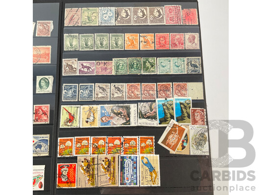 Collection of Australian Predecimal and Early Decimal Stamps, Perfins and Selvage