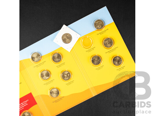 Australian 2025 Aussie Big Things Two, Complete One Dollar Coin Set
