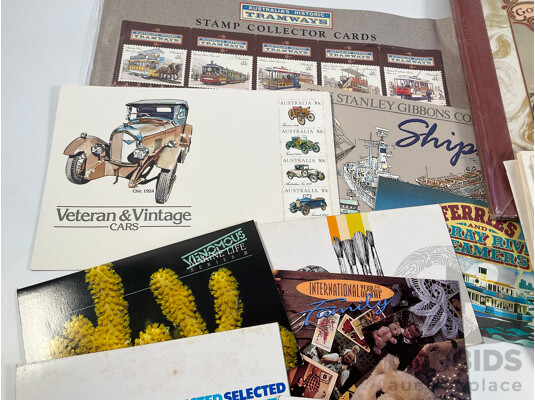 Collection of Australian Stamp Packs, Booklets, First Day Covers and PNC Spanning 1951 to 1999
