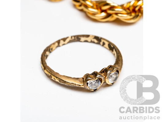 1660531 · Collection of Gold & Silver Tone Jewellery - Lot of 6