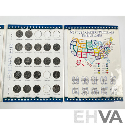 The Official U.S Mint 1999-2008 Fifty State Quarters Collector's Folder