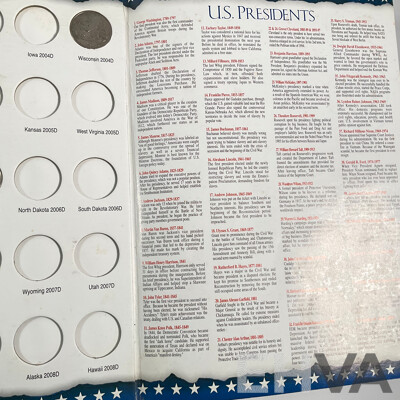 The Official U.S Mint 1999-2008 Fifty State Quarters Collector's Folder