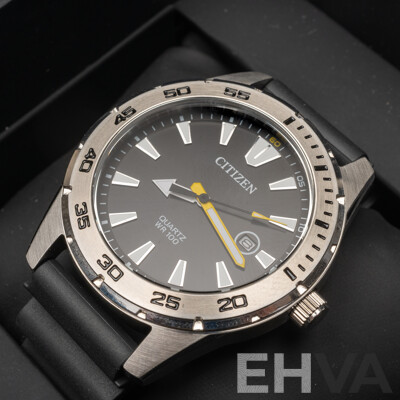 Men's Citizen Quartz Wristwatch. Model - 1112-S118182
