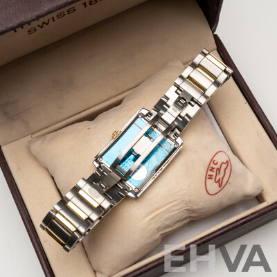HAAS & CIE Swiss Gentlemen's Stainless Steel Wristwatch (BMH3234JY) with Box and Paperwork
