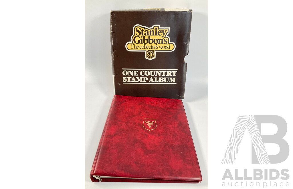 Stanley Gibbons Isle of Man 1958 to 1990 Hingeless Mint Stamp Album