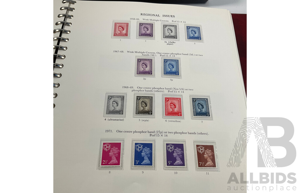 Stanley Gibbons Isle of Man 1958 to 1990 Hingeless Mint Stamp Album