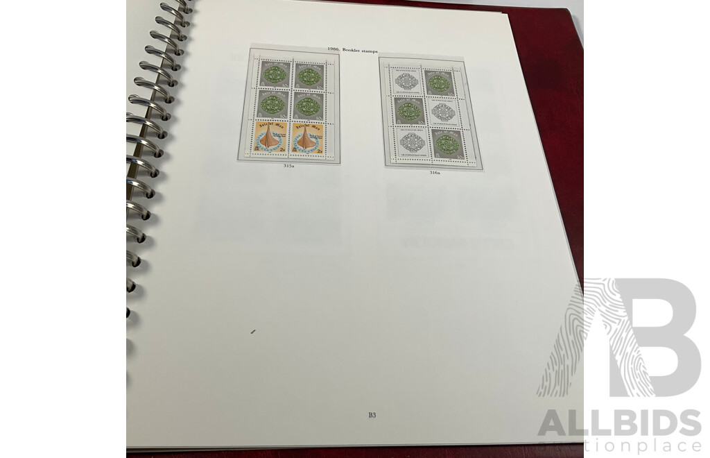 Stanley Gibbons Isle of Man 1958 to 1990 Hingeless Mint Stamp Album
