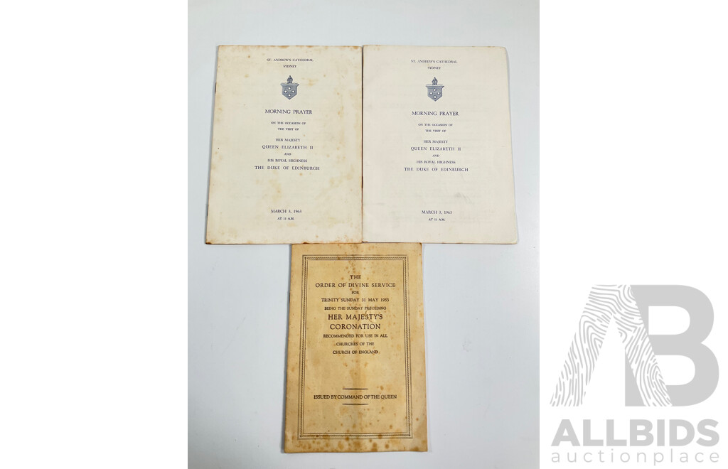 Collection of Commonwealth Countries Royal Visit Stamps, First Day Covers, Booklets and Church Pamphlets