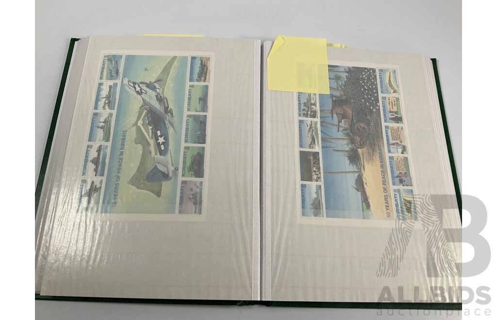 Album of Vintage Gilbert & Ellice Islands, Gilbert Islands, Kiribati Mint Stamps, Blocks, Mini Sheets, Sets