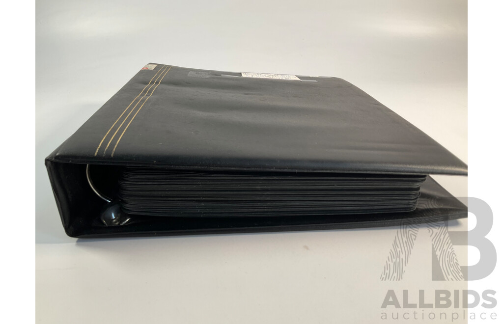 Album of Mostly Mint Commonwealth Countries Stamps Including Dominica, Cook Islands, Falkland Islands, Barbuda, Nauru, Bahamas, Guyana, Gambia, Gilbert Islands, St Helena, South Africa