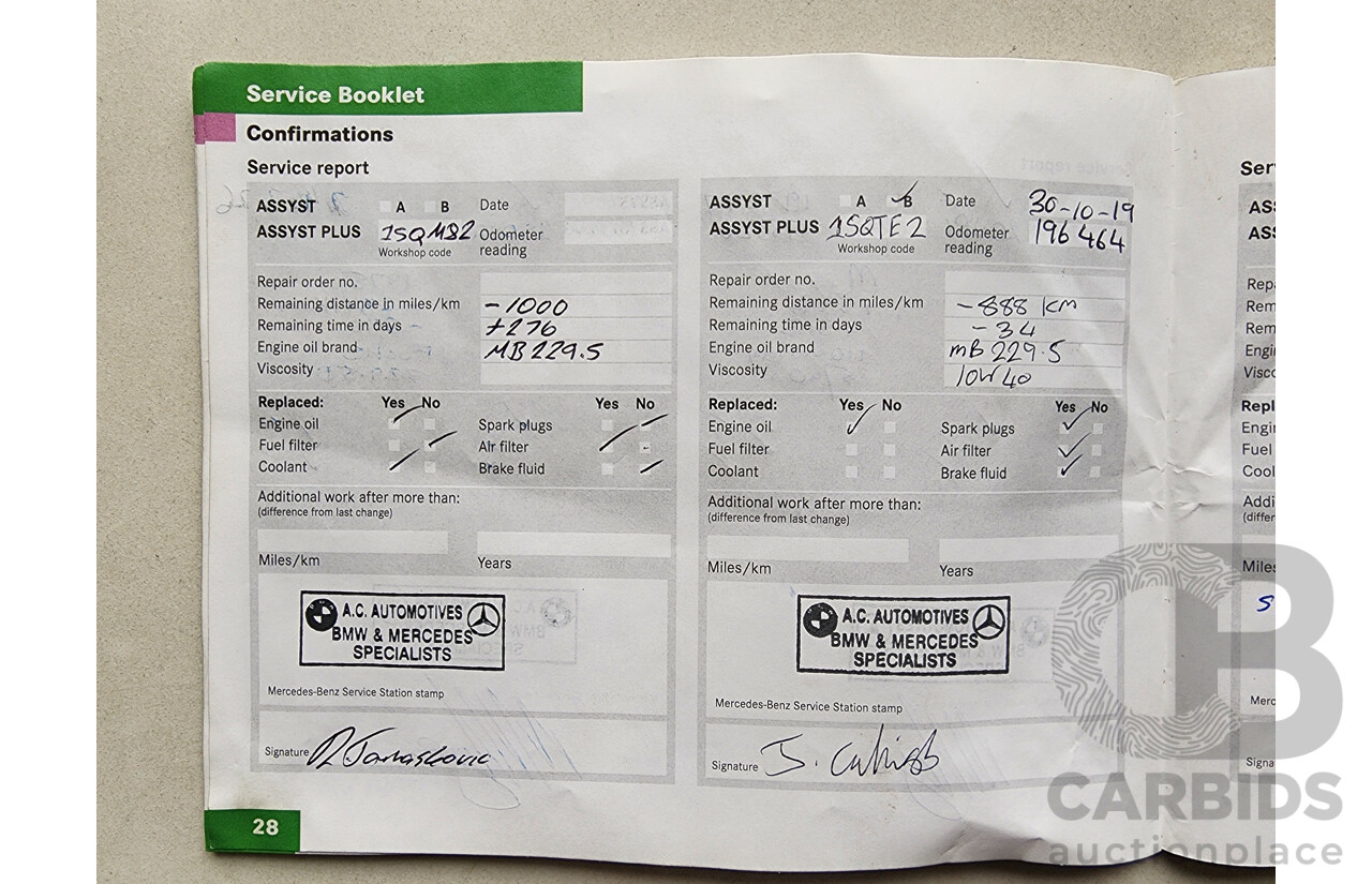 3/2003 Mercedes-Benz E320 Avantgarde 211 4d Sedan Silver 3.2L