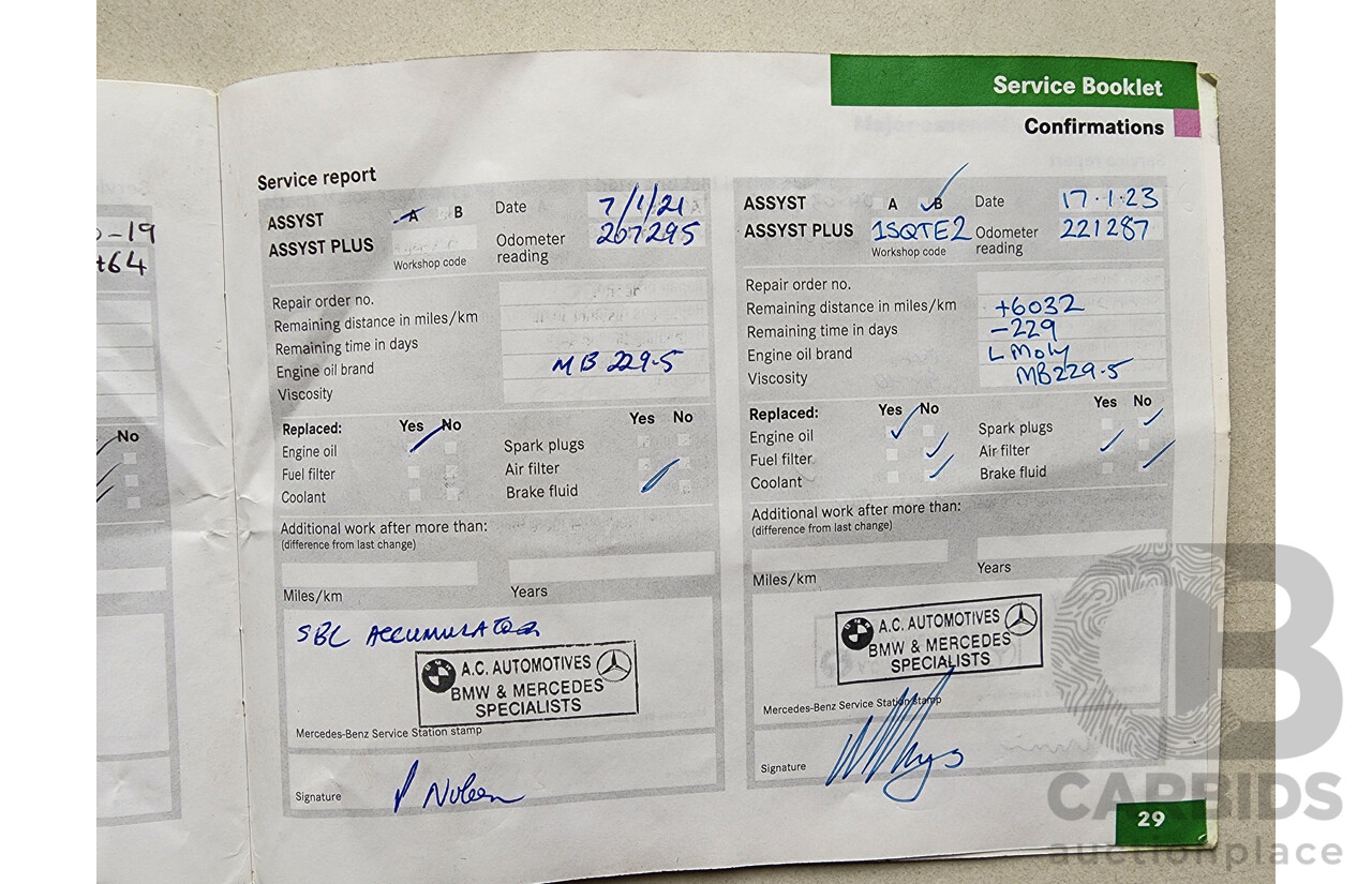 3/2003 Mercedes-Benz E320 Avantgarde 211 4d Sedan Silver 3.2L