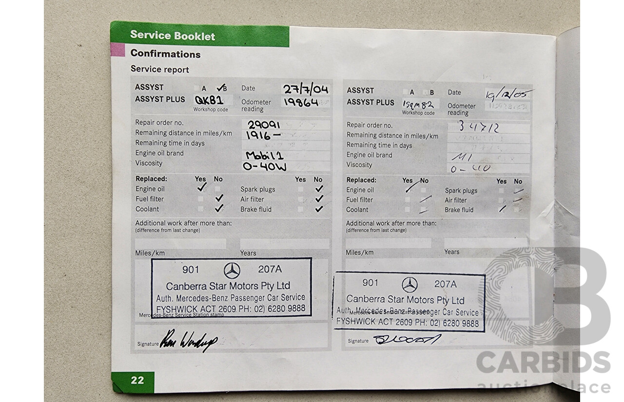 3/2003 Mercedes-Benz E320 Avantgarde 211 4d Sedan Silver 3.2L