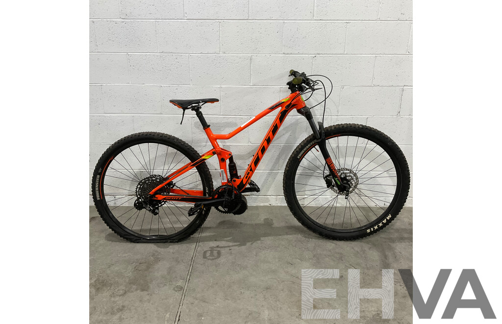 Scott Spark Mountain Bike with BAFANG Mid-drive Motor Accessory