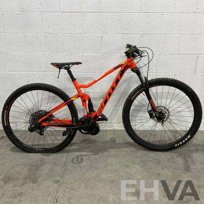 Scott Spark Mountain Bike with BAFANG Mid-drive Motor Accessory