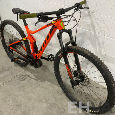 Scott Spark Mountain Bike with BAFANG Mid-drive Motor Accessory