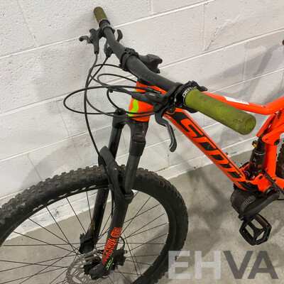 Scott Spark Mountain Bike with BAFANG Mid-drive Motor Accessory