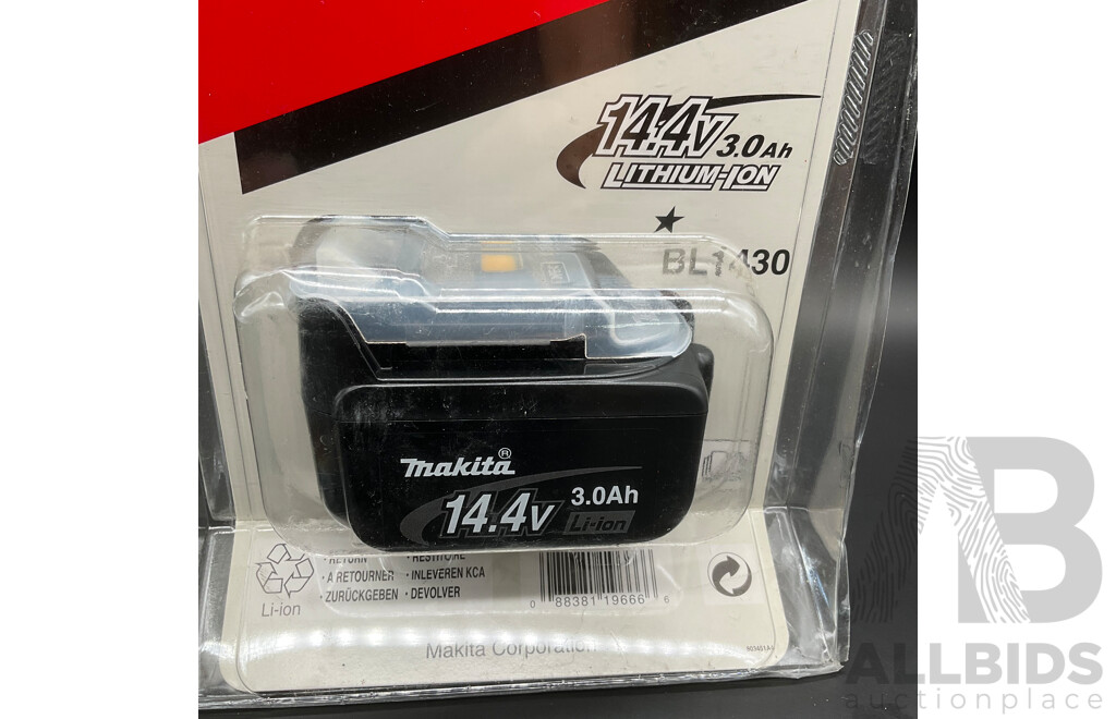 MAKITA 14.4V 3.0Ah Lithium-Ion Battery