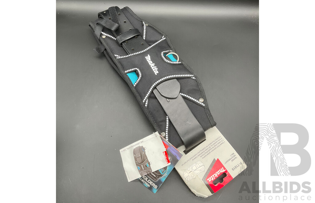 MAKITA Tool Storage Accessories and Drill Bit Sets - Lot of 6