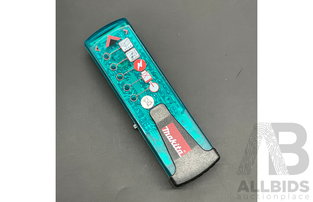 MAKITA Tool Storage Accessories and Detector - Lot of 7