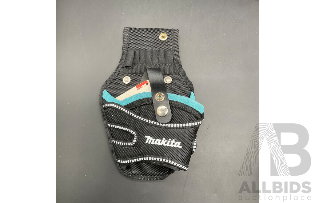 MAKITA Tool Storage Accessories and Detector - Lot of 7