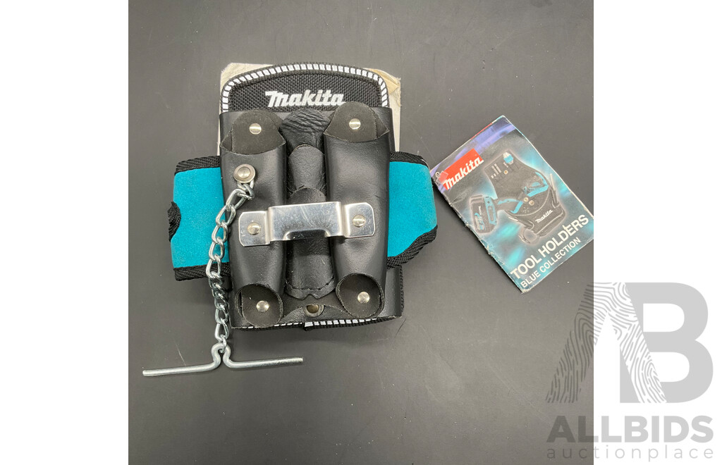 MAKITA Tool Storage Accessories and Detector - Lot of 7